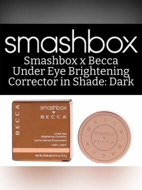 Smashbox x BECCA Under Eye Brightening Corrector in Shade: Dark - New in Box